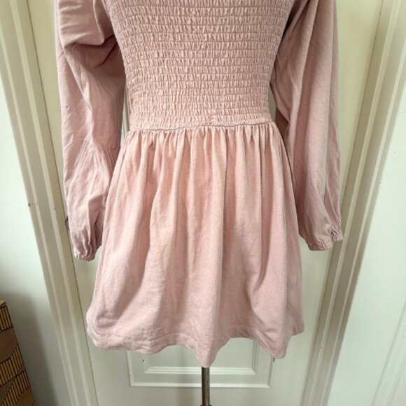 FREE PEOPLE FP BEACH Colette Convertible Mini Dusty Himalayan Pink Dress Size M - Picture 4 of 12
